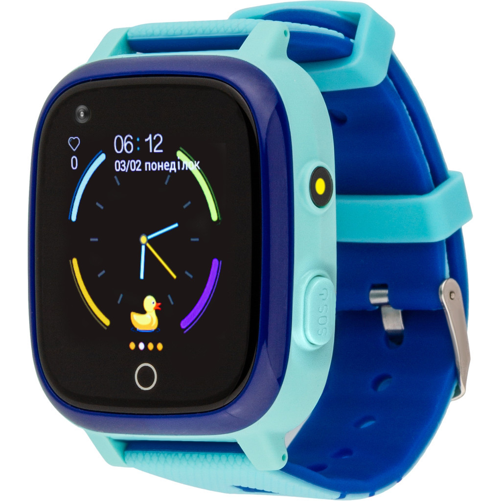 Смарт-годинник Amigo GO005 4G WIFI Kids waterproof Thermometer Blue (747017) - зображення 1