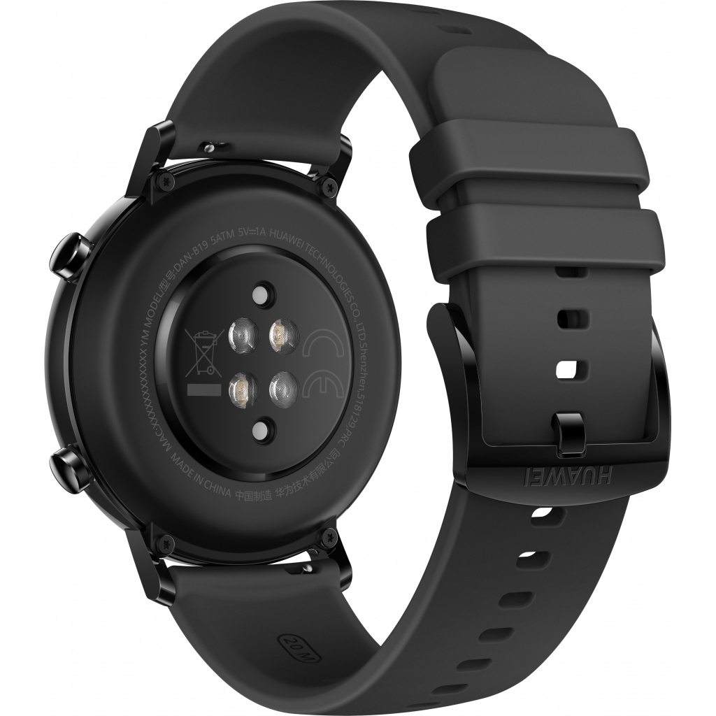 Смарт-годинник Huawei Watch GT 2 42mm Night Black Sport Edition (Diana-B19S) SpO2 (55025064) - зображення 4