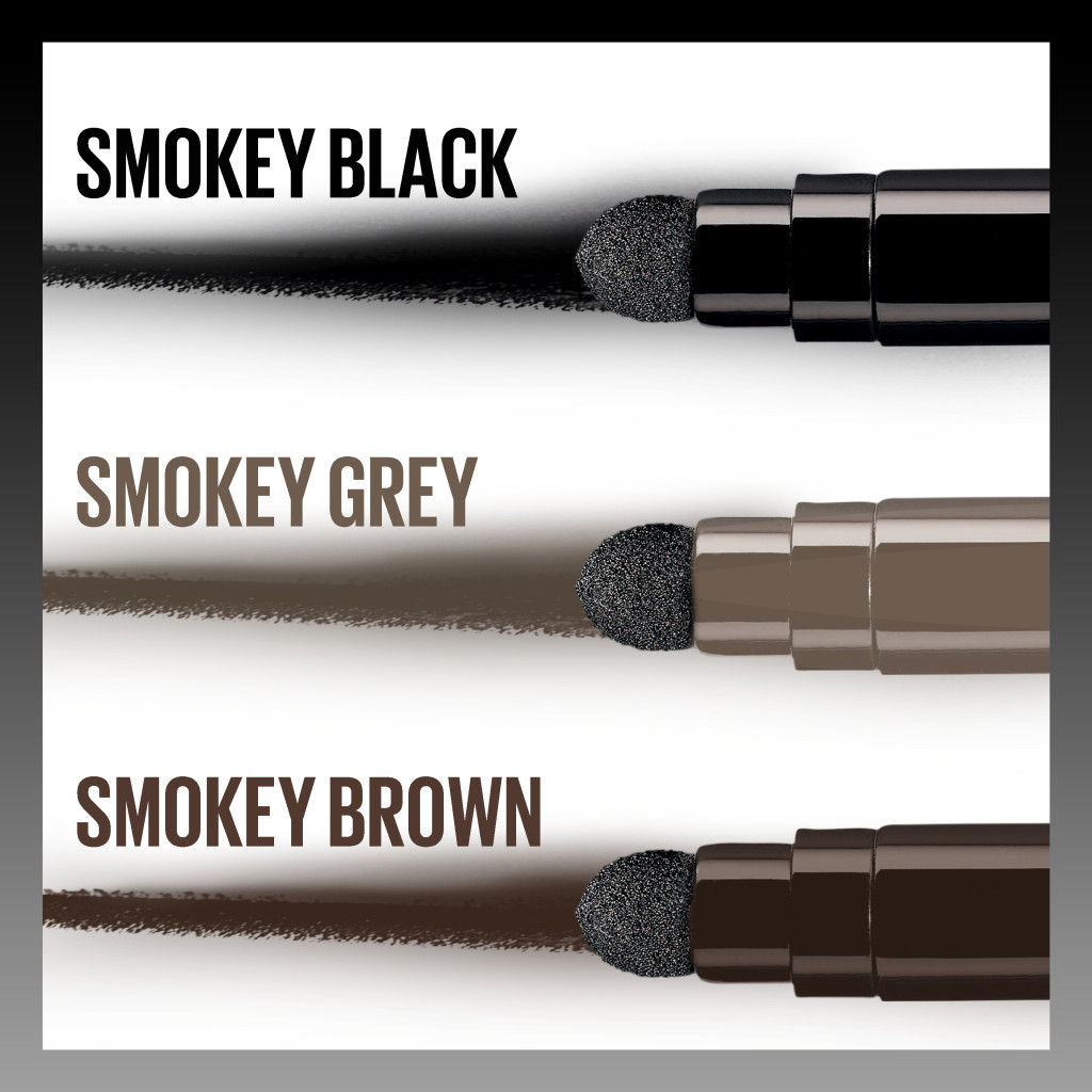 Олівець для очей Maybelline New York Tattoo Studio Smokey Eyeliner 04 - Коричневий (3600531638979) - зображення 5