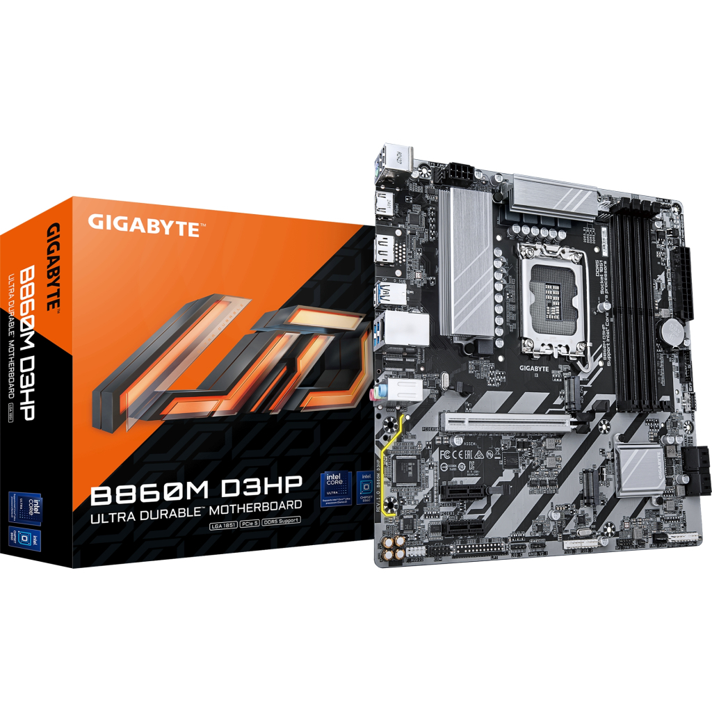 Материнська плата GIGABYTE B860M D3HP - зображення 4