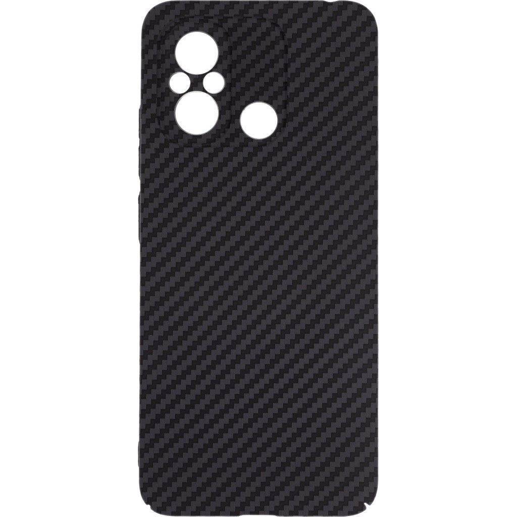 Чохол до мобільного телефона Armorstandart LikeCarbon Xiaomi Redmi 12C Black (ARM71943) - зображення 1