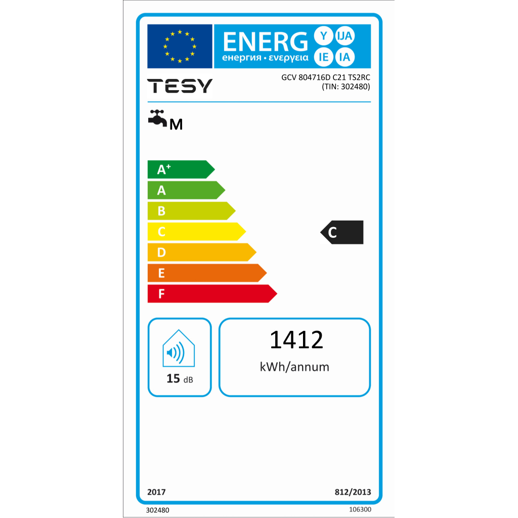 Бойлер Tesy Modeco Ceramic S GCV6S 804724D C21 TS2RCP (303560) - зображення 5