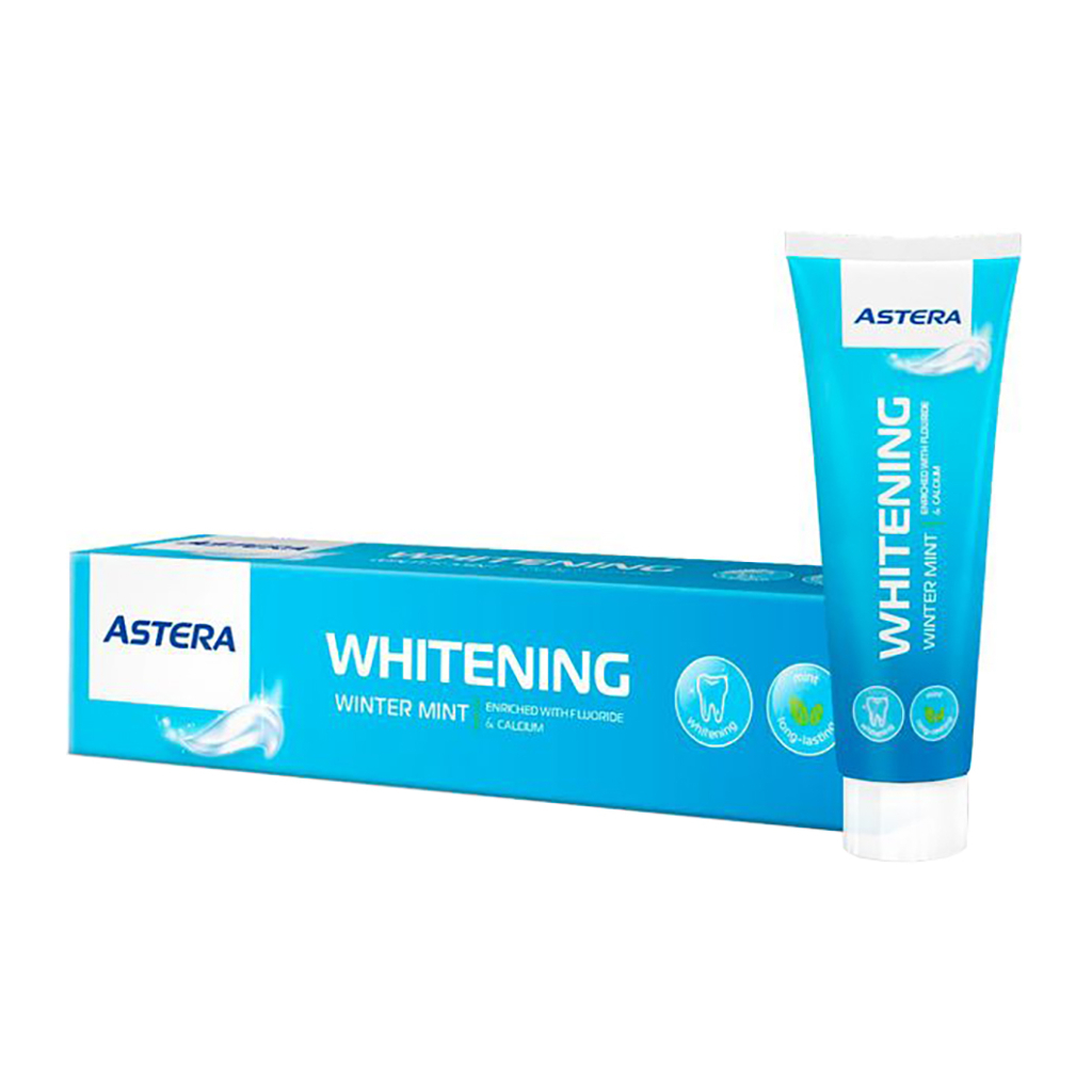 Зубна паста Astera Whitening Відбілююча 110 г (3800013515211) - зображення 1