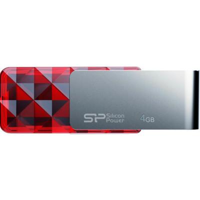 USB флеш накопичувач Silicon Power 4GB Ultima U30 Red NEW USB 2.0 (SP004GBUF2U30V1R) - зображення 1