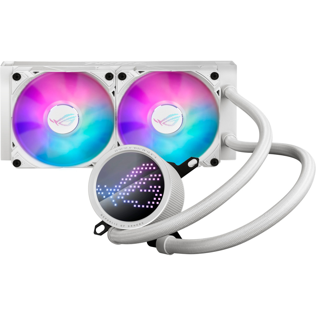 Система рідинного охолодження ASUS ROG-RYUO-III-240-ARGB-WHT (90RC00J2-M0UAY0) - зображення 1