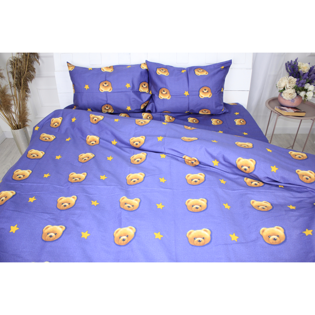 Постільна білизна MirSon Сатин Premium 22-1245 Berry Сімейна (2 x 160x220) (2200002950527) - зображення 1