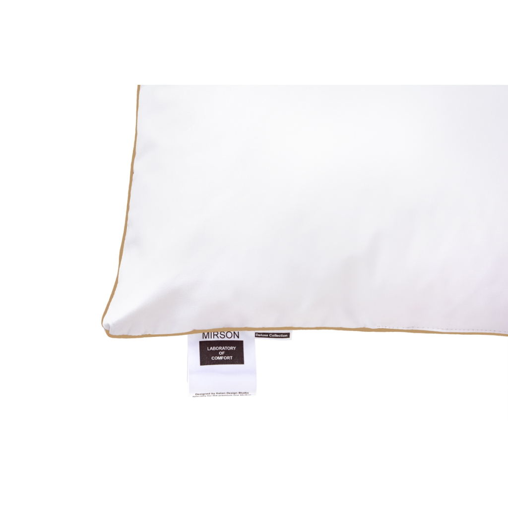 Подушка MirSon пухова Hand Made De Luxe White 904 середня 70x70 (2200000555816) - зображення 4