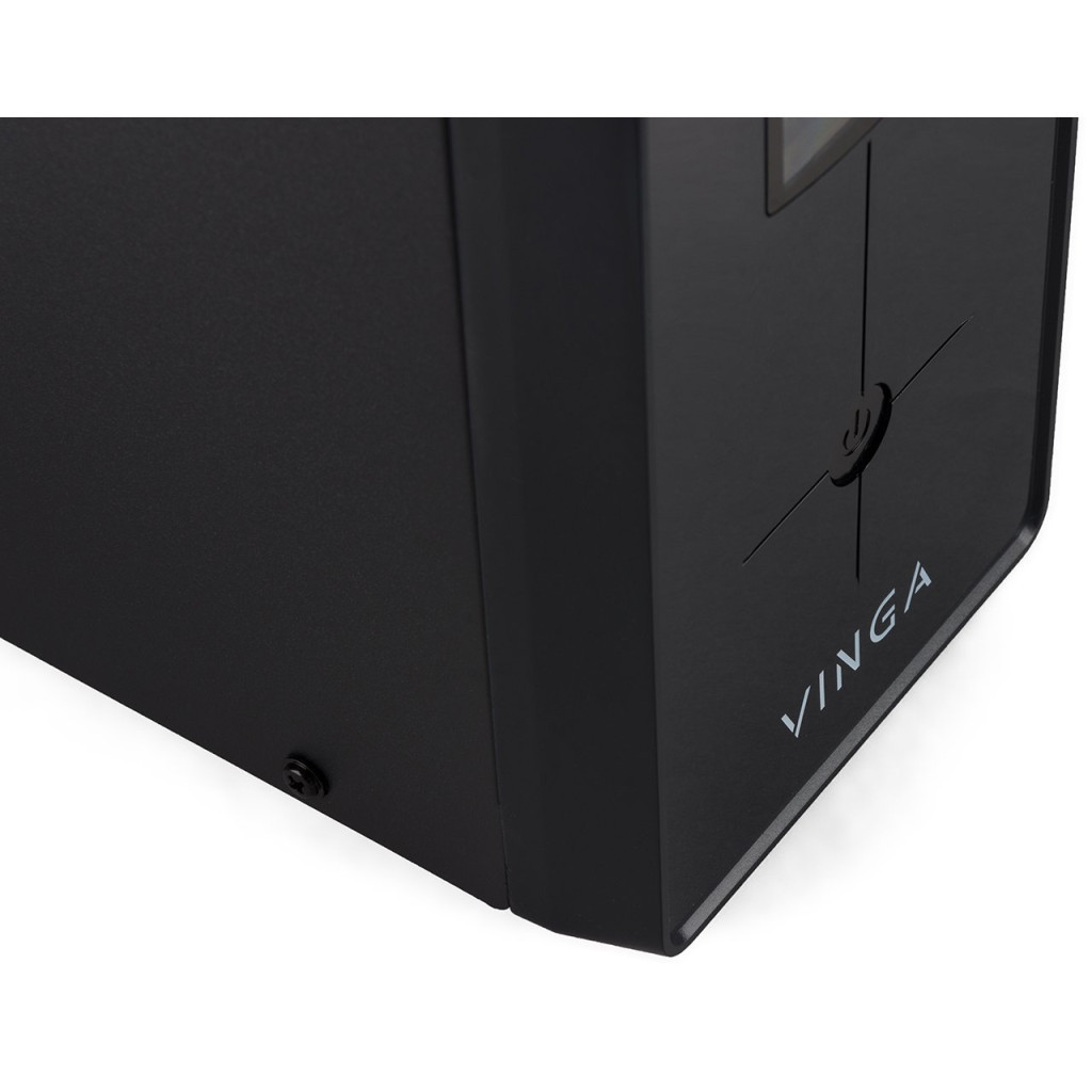 Пристрій безперебійного живлення Vinga LCD 1500VA metal case (VPC-1500M) - зображення 7