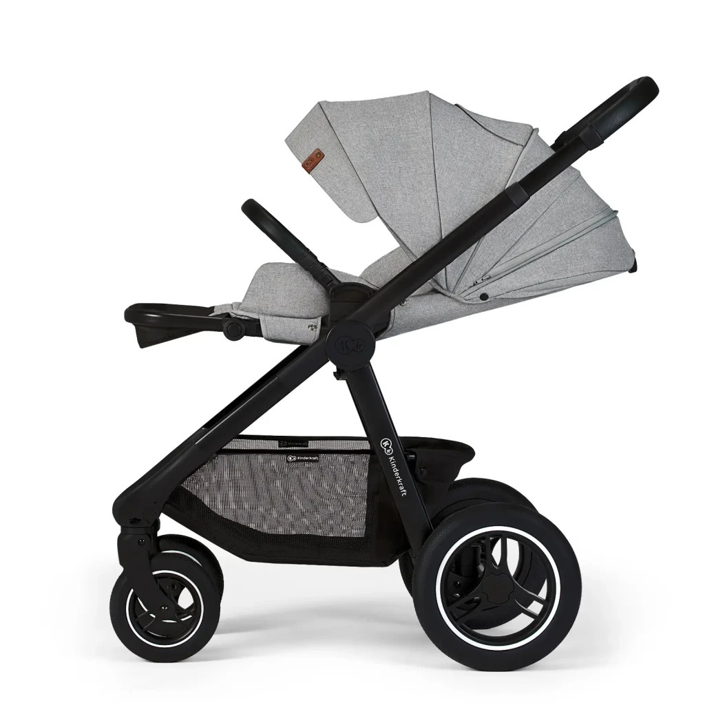 Коляска Kinderkraft 2 в 1 Everyday 2 Light Gray (KSEVER00LGR20BS) (5902533917563) - зображення 9