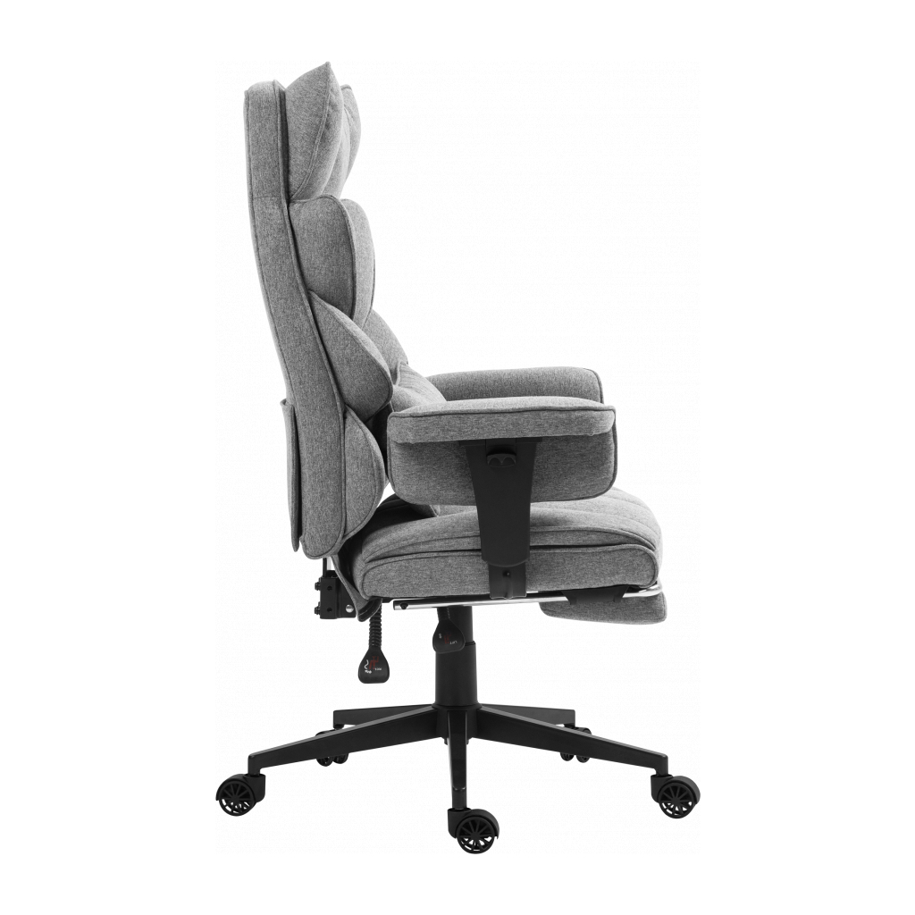 Офісне крісло GT Racer B-2511 Gray (B-2511 Fabric Gray) - зображення 7