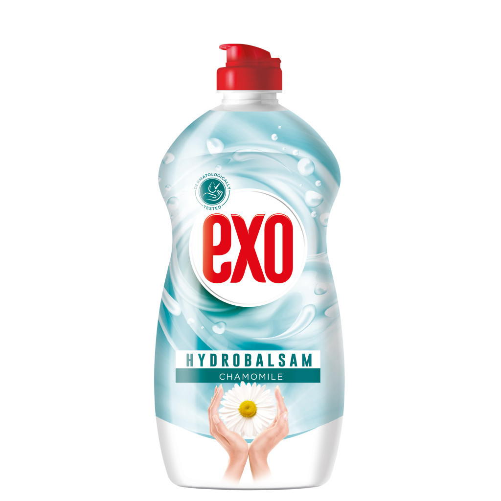 Засіб для ручного миття посуду Exo Hydrobalsam Chamomile 400мл (3800024046650) - зображення 1