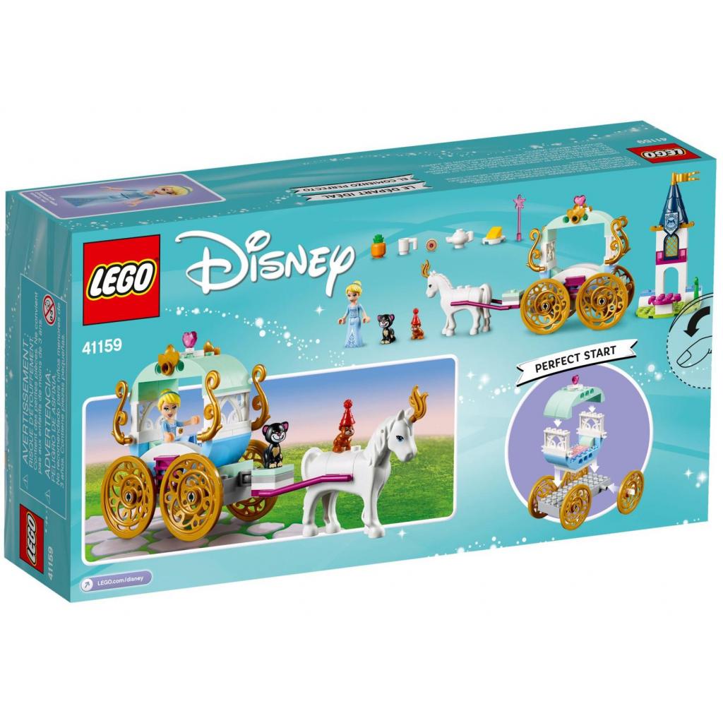 Конструктор LEGO Disney Princess Карета Попелюшки 91 деталь (41159) - зображення 8