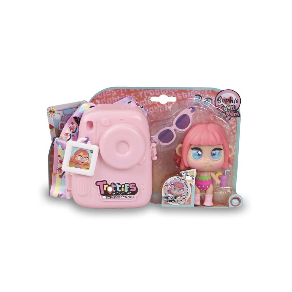 Лялька Trotties Міні-лялька Софі з фотоапаратом, рожева (TFT21000A) - зображення 5