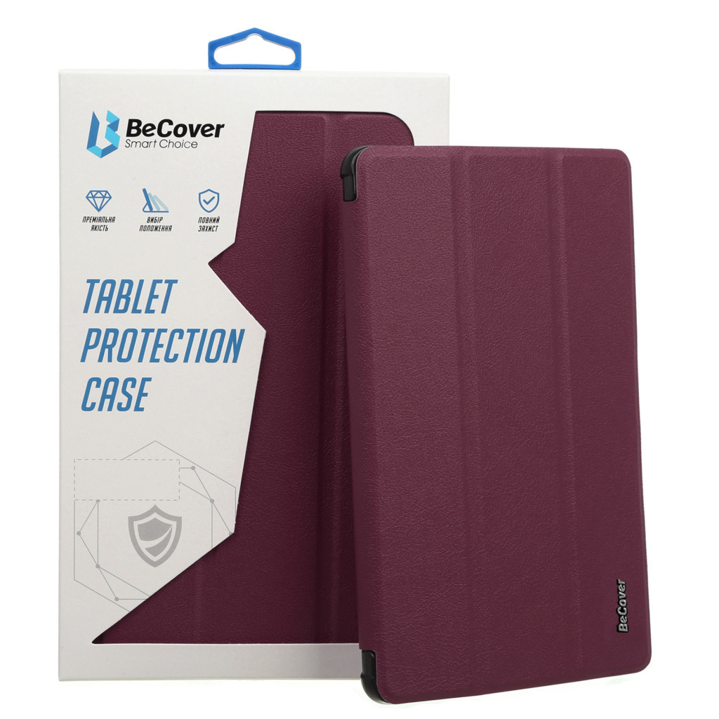 Чохол до планшета BeCover Smart Case Nokia T20 10.4" Red Wine (708046) - зображення 1