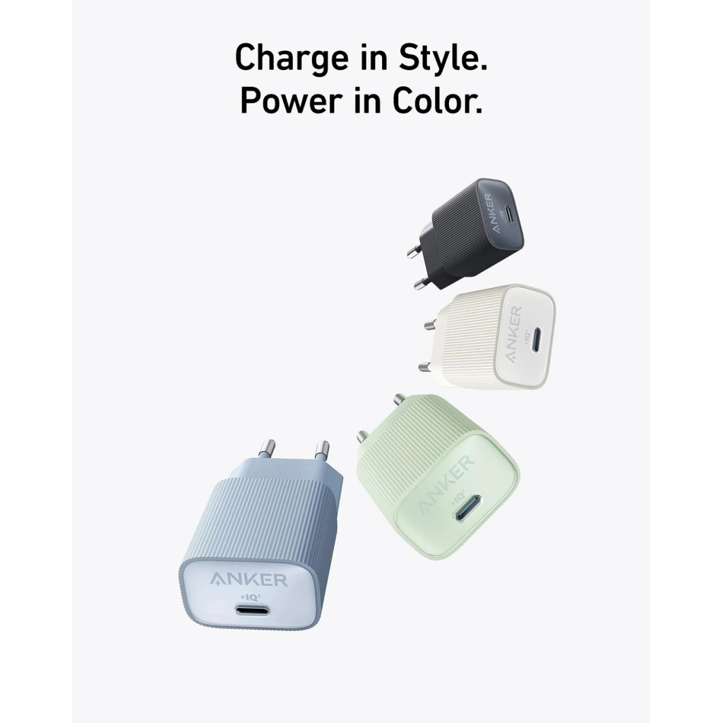 Зарядний пристрій Anker PowerPort 511 Nano IV 30W USB-C Black (A2337G11) - зображення 6