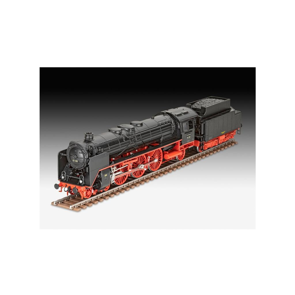 Збірна модель Revell Експрес локомотив BR02 з тендером 2'2'T30 рівень 4 масштаб 1:87 (RVL-02171) - зображення 7