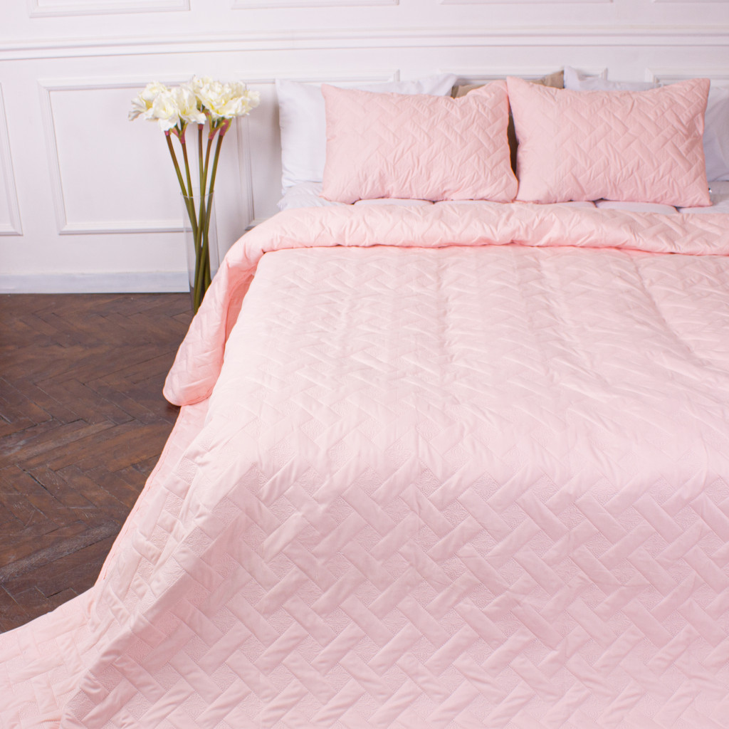 Покривало MirSon набір Deep Line №7101 Creole Pink 220х240 + 2 наволочки 50х70 (2200005623633) - зображення 6