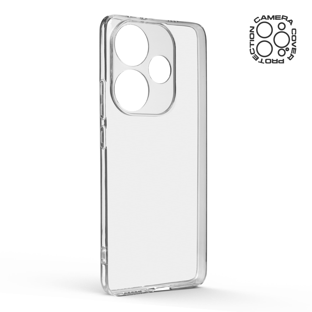 Чохол до мобільного телефона Armorstandart Air Xiaomi Poco F6 Camera cover Clear (ARM73533) - зображення 2