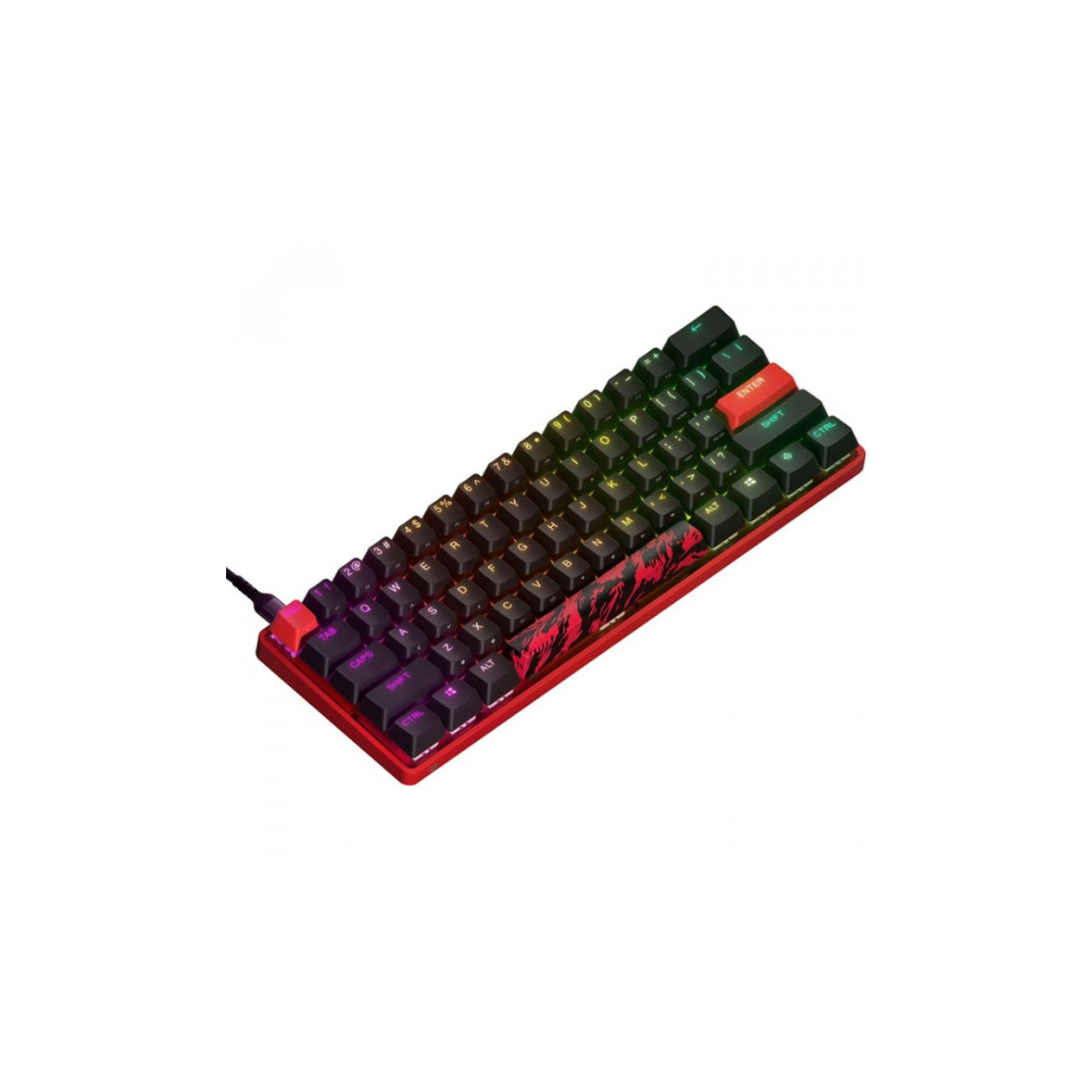 Клавіатура SteelSeries Apex 9 TKL OptiPoint Mini Faze Clan USB UA Red/Black (64853) - зображення 2