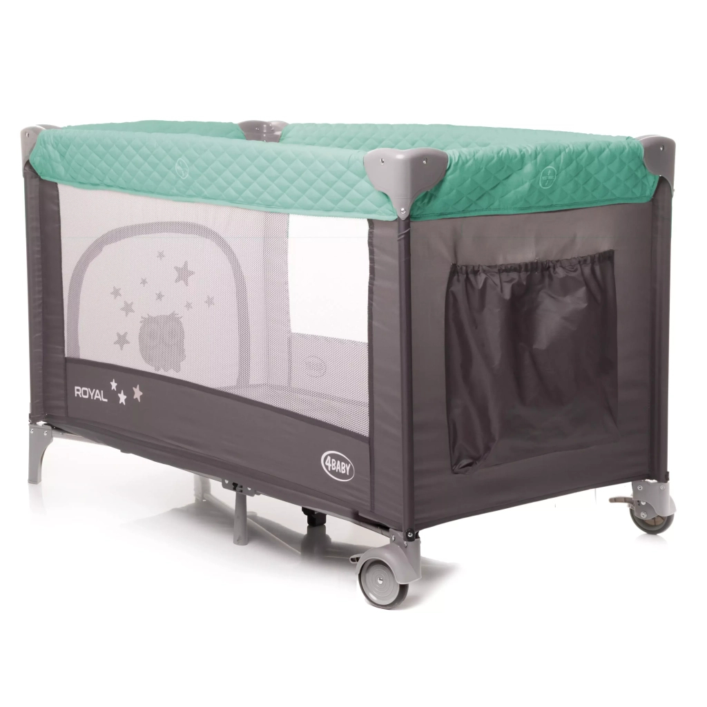 Дитячий манеж 4Baby Royal Зелений (4RO2) - зображення 5