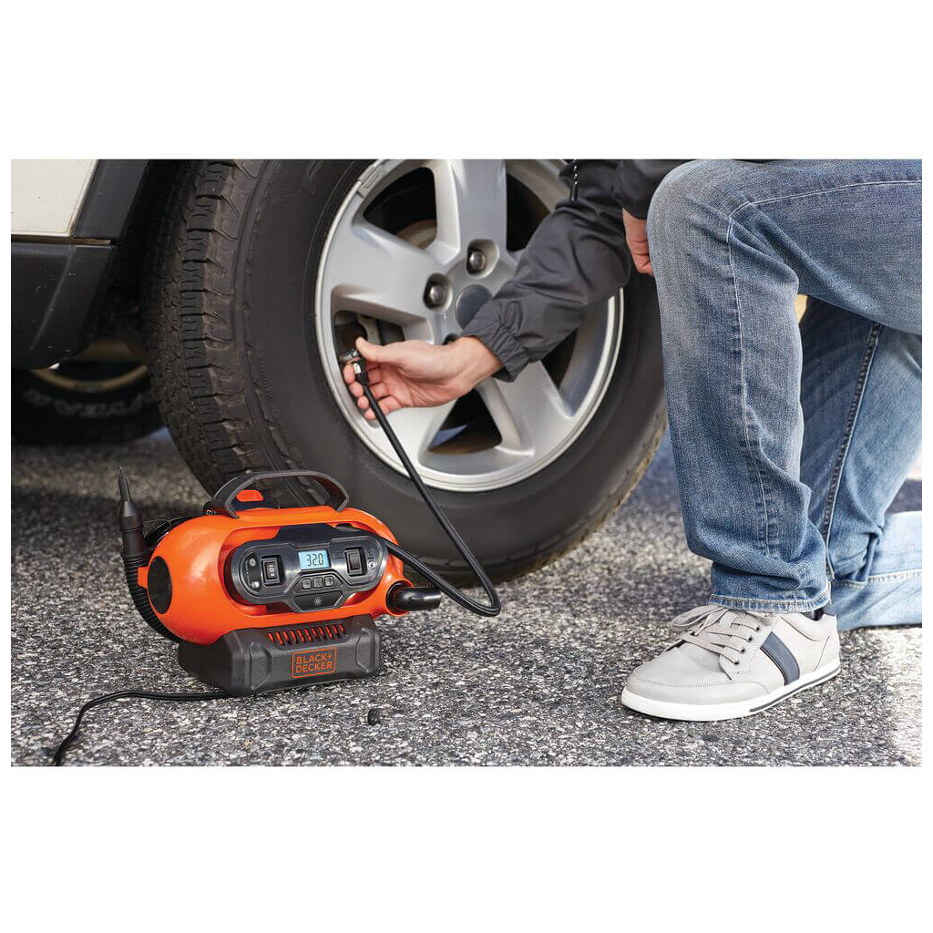 Автомобільний компресор Black&Decker Li-Ion, 18V, (без АКБ та ЗП) (BDCINF18N) - picture 5