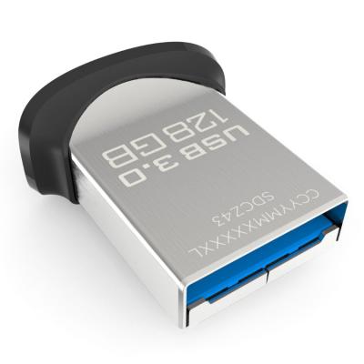 USB флеш накопичувач SanDisk 128Gb Cruzer Fit Ultra USB 3.0 (SDCZ43-128G-G46) - зображення 2