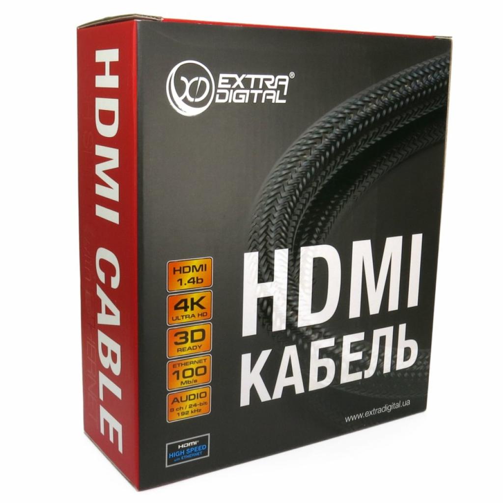 Кабель мультимедійний HDMI to HDMI 15.0m Extradigital (KBH1614) - зображення 2