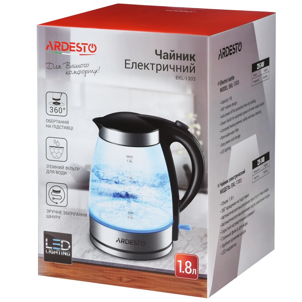 Електрочайник Ardesto EKL-1303 - зображення 7