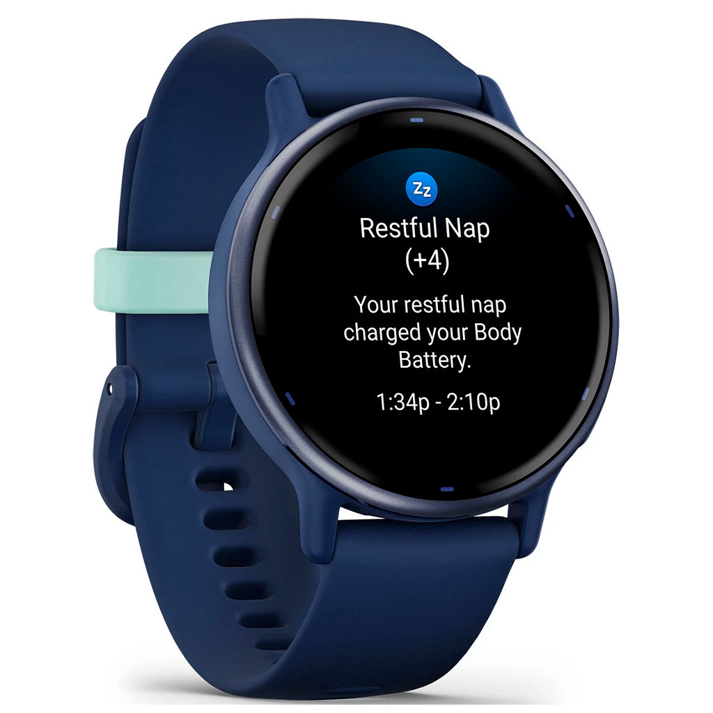 Смарт-годинник Garmin vivoactive 5, Cpt. Blue/Blue Metallic, GPS (010-02862-12) - зображення 3