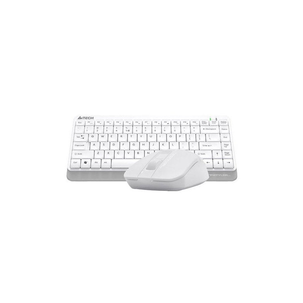 Комплект A4Tech FG1112 Wireless White (FG1112 White) - зображення 2
