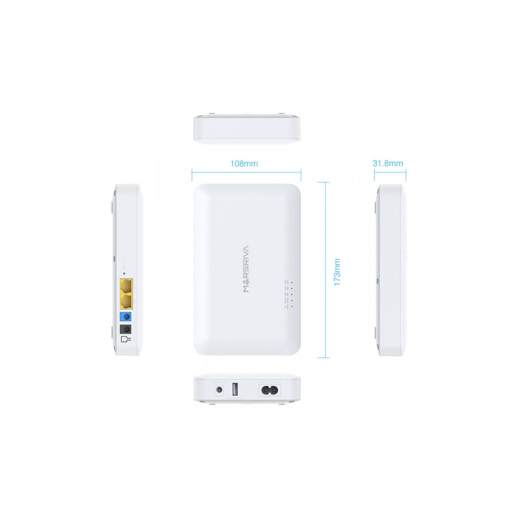 Пристрій безперебійного живлення Marsriva KP6 (KP6_MARSRIVA) - изображение 5