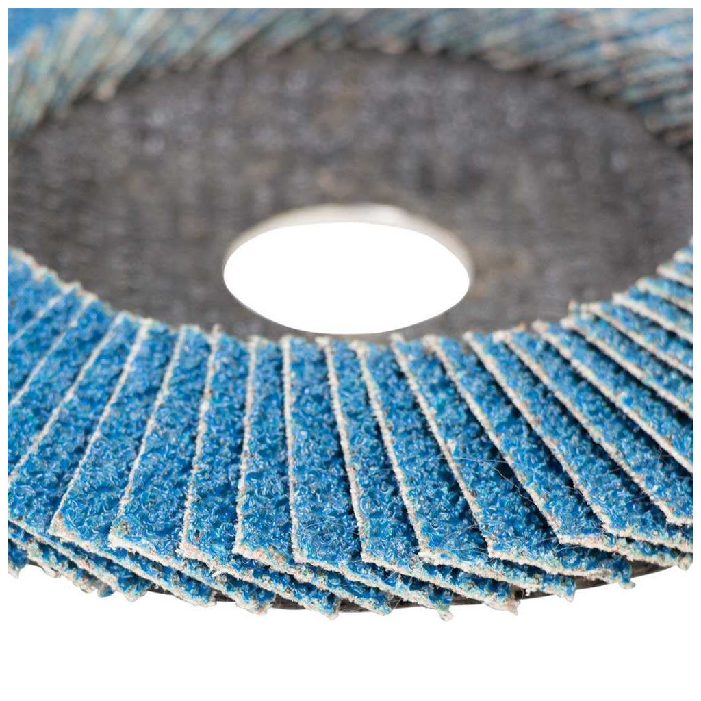 Круг зачистний Sigma пелюстковий торцевий Т29 (конічний) ZA 125мм P40 (9173521) - зображення 4