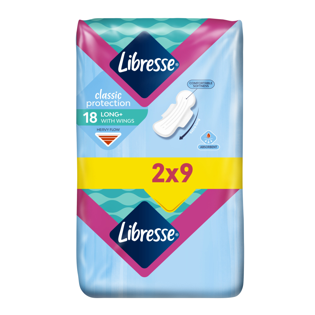 Гігієнічні прокладки Libresse Classic Ultra Clip Super Duo Soft 18 шт (7322540063608) - зображення 3