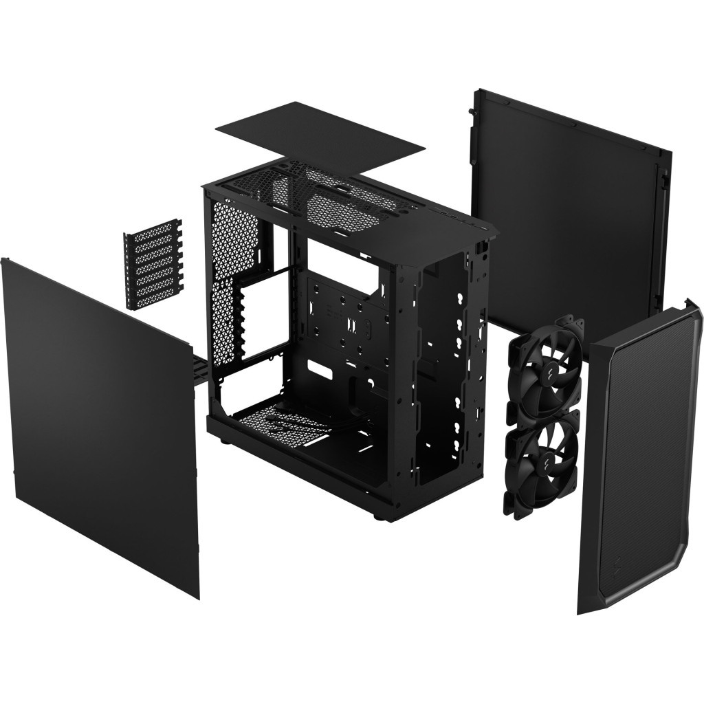 Корпус Fractal Design Focus 2 Black Solid (FD-C-FOC2A-07) - зображення 12