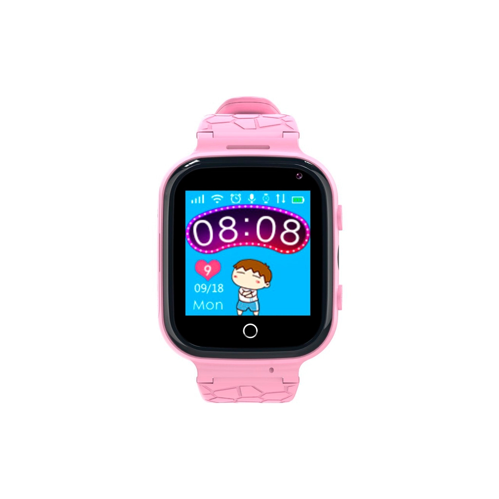 Смарт-годинник Gelius Pro GP-PK007 (Ocean) Pink Kids smart watch with GPS tracker (Pro GP-PK007 (Ocean) Pink) - зображення 2