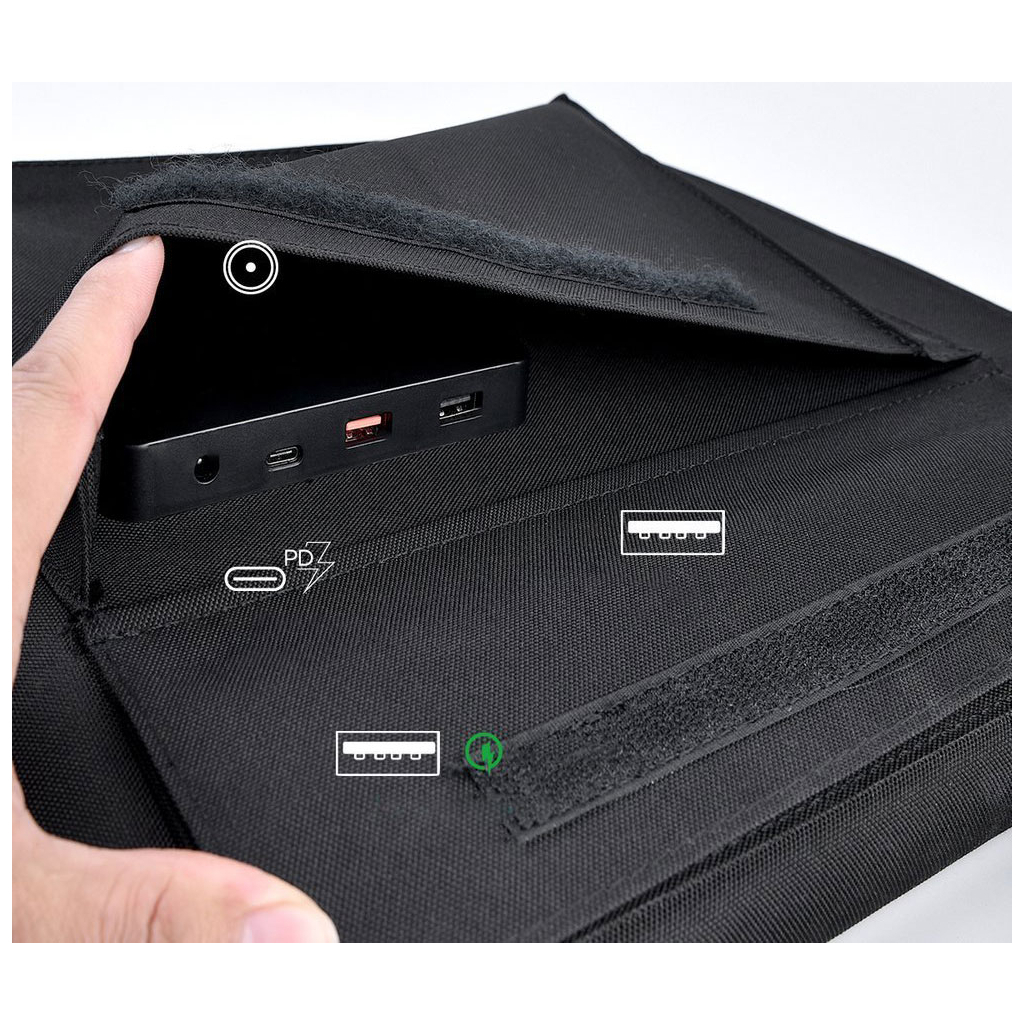 Портативна сонячна панель Choetech 80W (SC007) - изображение 5