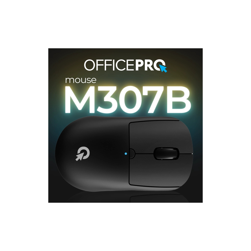 Мишка OfficePro M307B Silent Click Wireless/Bluetooth Black (M307B) - изображение 5