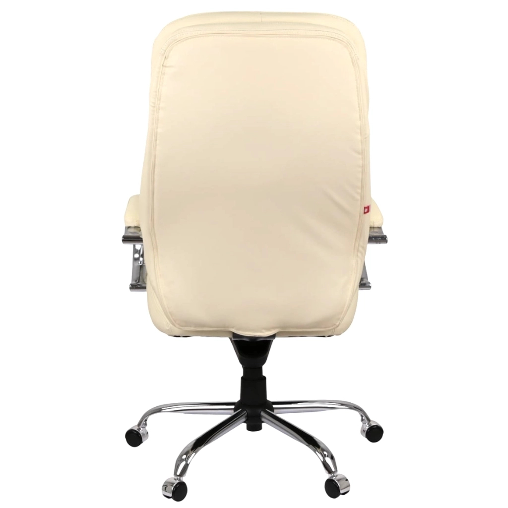 Офісне крісло Аклас Валенсія Soft CH MB Бежевий (Шкіра LC-F) (00161473) - зображення 4