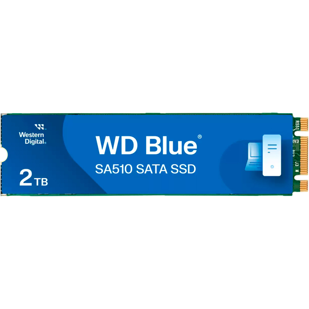 Накопичувач SSD M.2 2280 2TB SA510 WD (WDS200T3B0B) - зображення 1