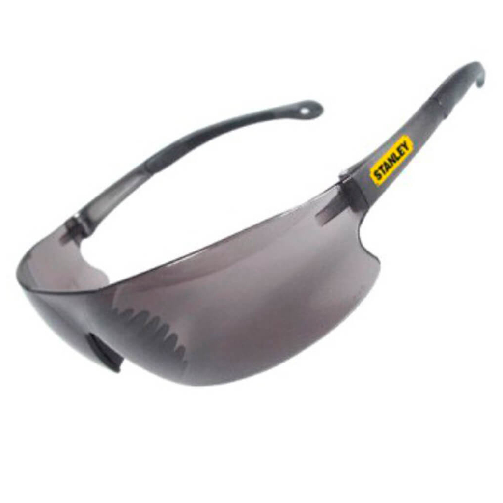 Захисні окуляри Stanley тоновані, полікарбонатні, з м'якими гумовими наконечниками на дужках (SY120-2D) - зображення 1