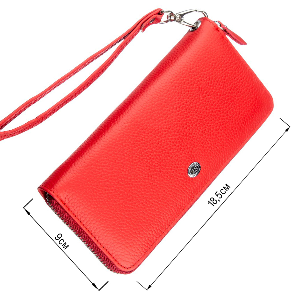 Гаманець ST Leather Червоний (18931) - зображення 3