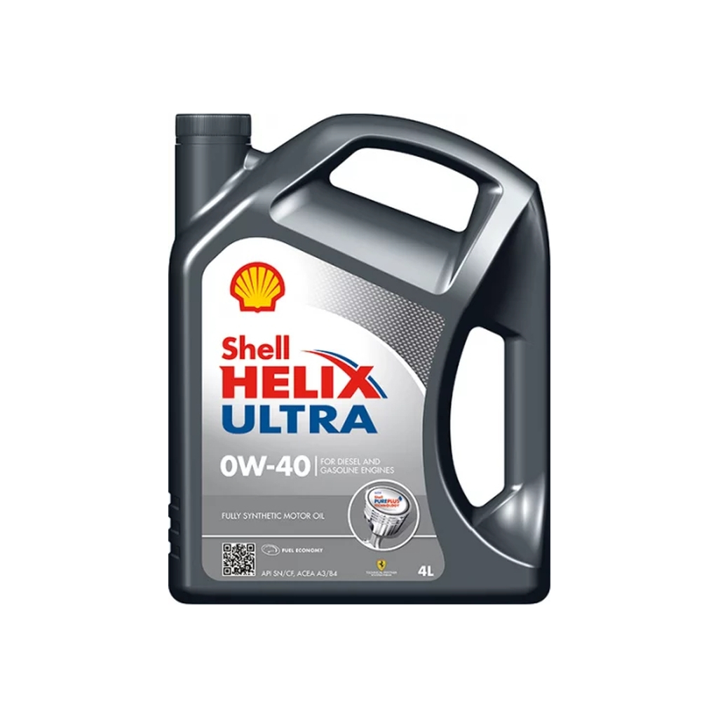 Моторна олива Shell Helix Ultra 0W40 4л (2243) - изображение 1
