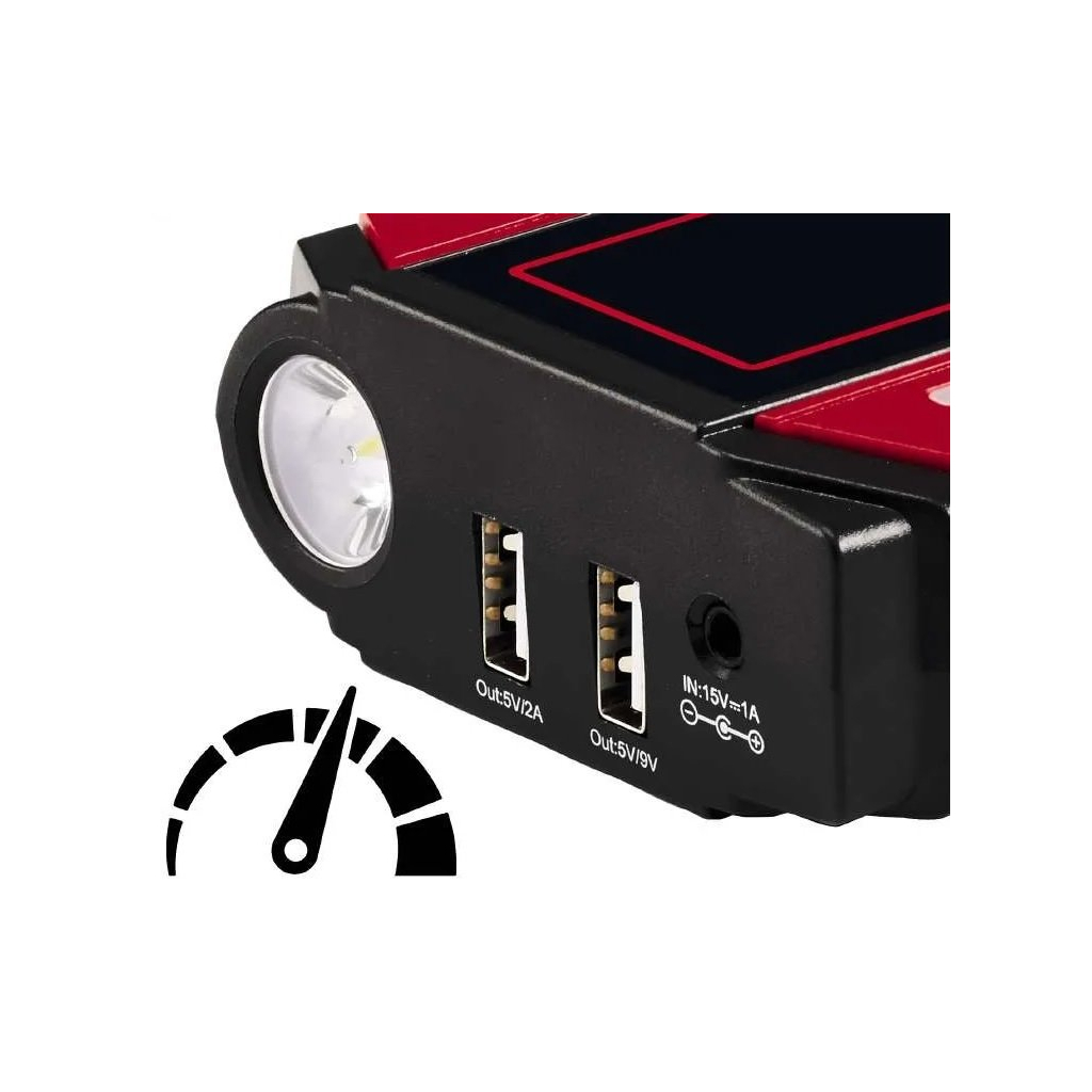 Пуско зарядний пристрій Einhell CE-JS 12 Jump Starter Power Bank (1091521) - зображення 4