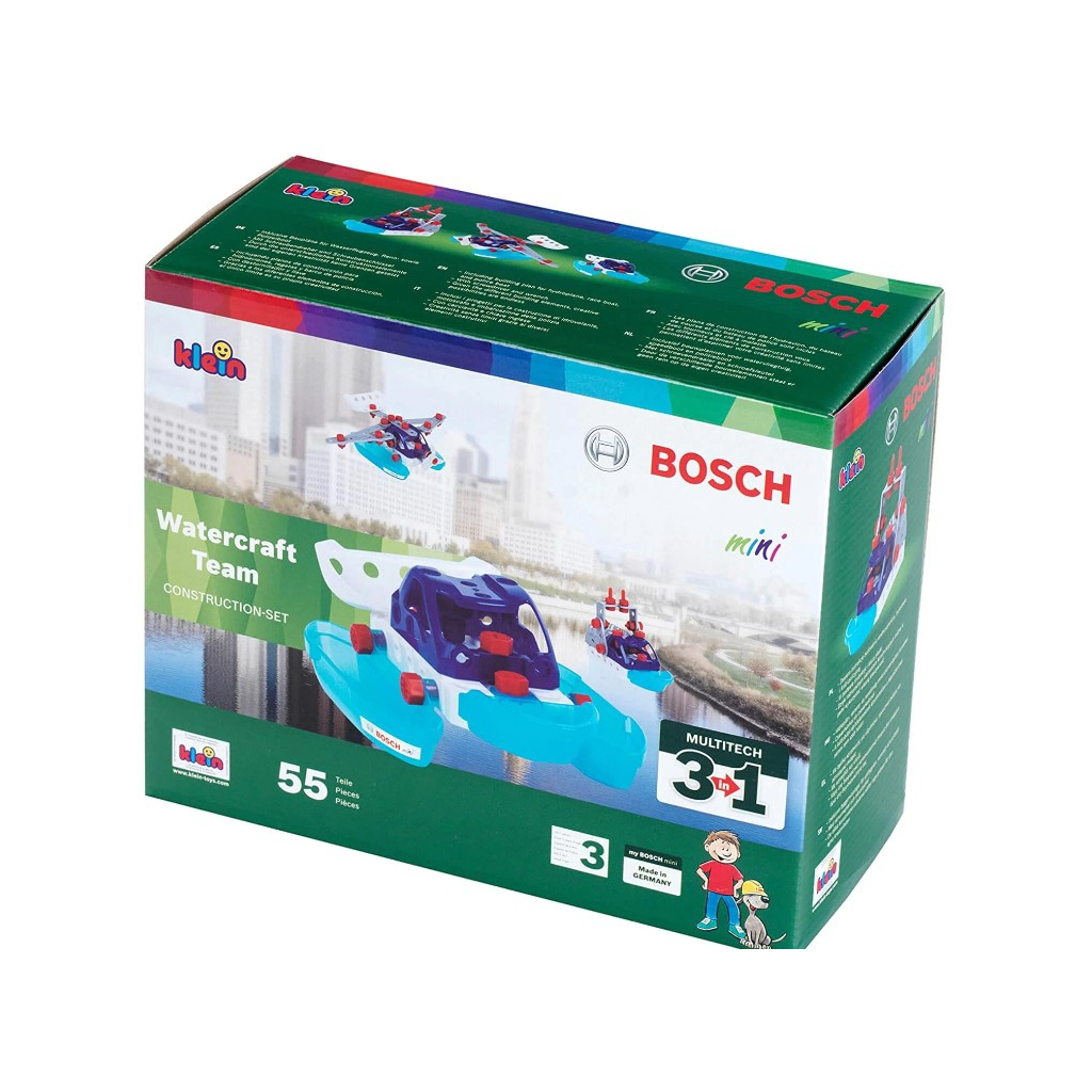 Конструктор Bosch Будівельний набір 3-в-1: команда водних суден (8794) - зображення 1