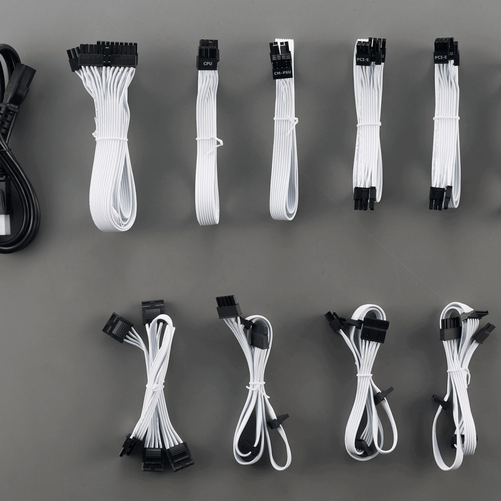 Блок живлення CoolerMaster 850W V850 Gold - V2 (White Edition) (MPY-850V-AGBAG-EU) - зображення 7