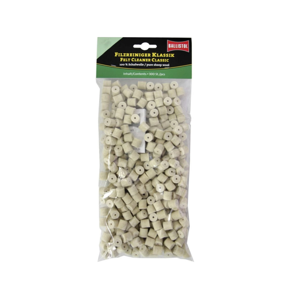 Патч для чищення зброї Ballistol повстяний класичний 7 мм 300шт/уп (23203) - зображення 1