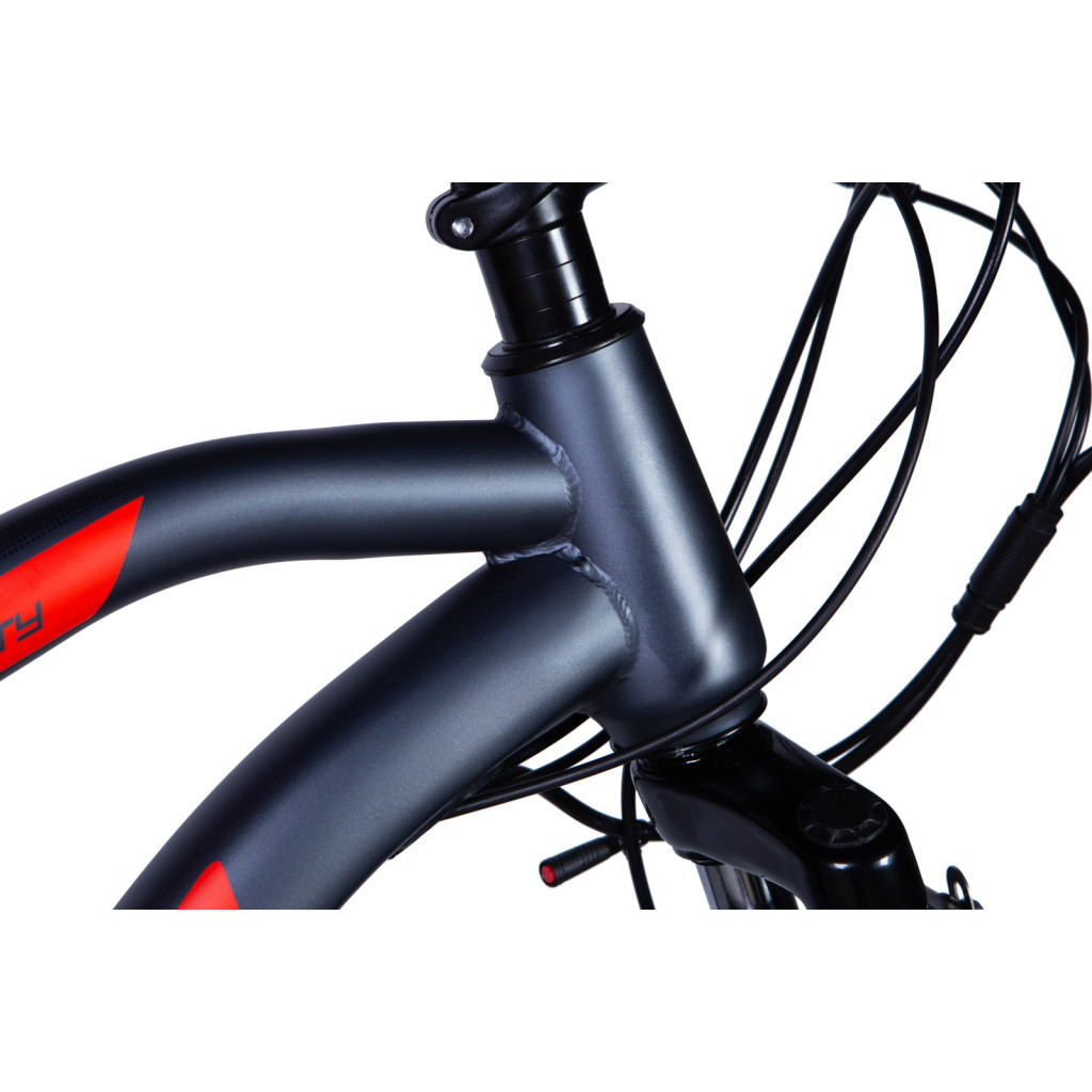 Електровелосипед Formula eHEAVY DUTY AM DD 29" 19" 36B 12.5А*г St 2024 Сіро-червоний (ELB-FR-29-185) - зображення 2