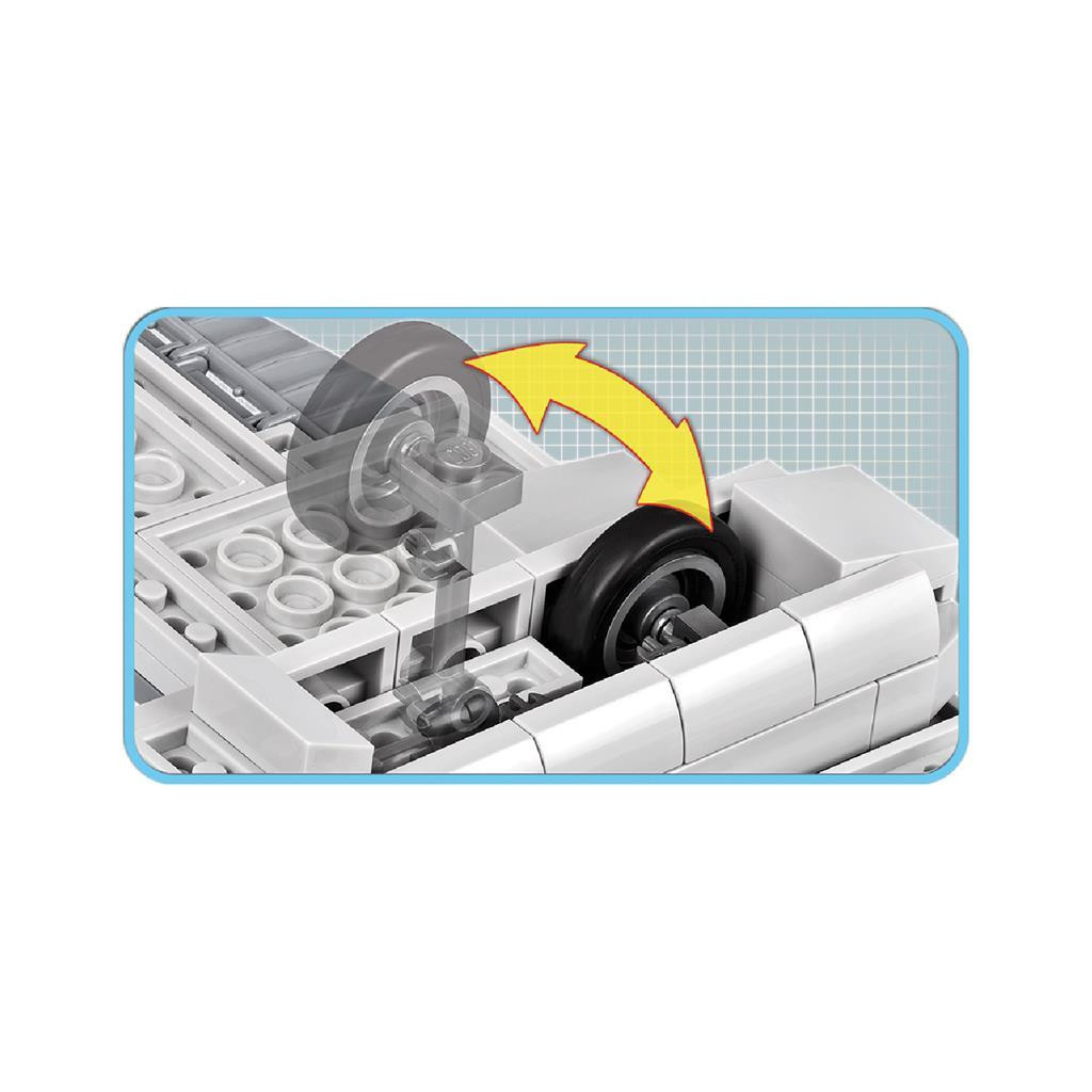 Конструктор Cobi Друга Світова Війна Літак Мессершмітт BF-110, 370 деталей (COBI-5538) - зображення 6