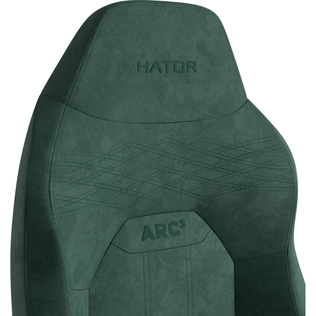 Крісло ігрове Hator Arc 3 L Velour Emerald (HTC3448L) - зображення 9