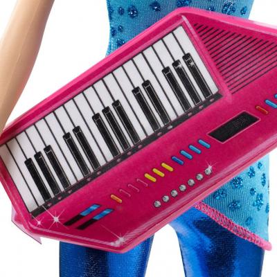 Лялька Barbie Рок-принцеса Зірка сцени із синтезатором (CKB60-2) - зображення 3